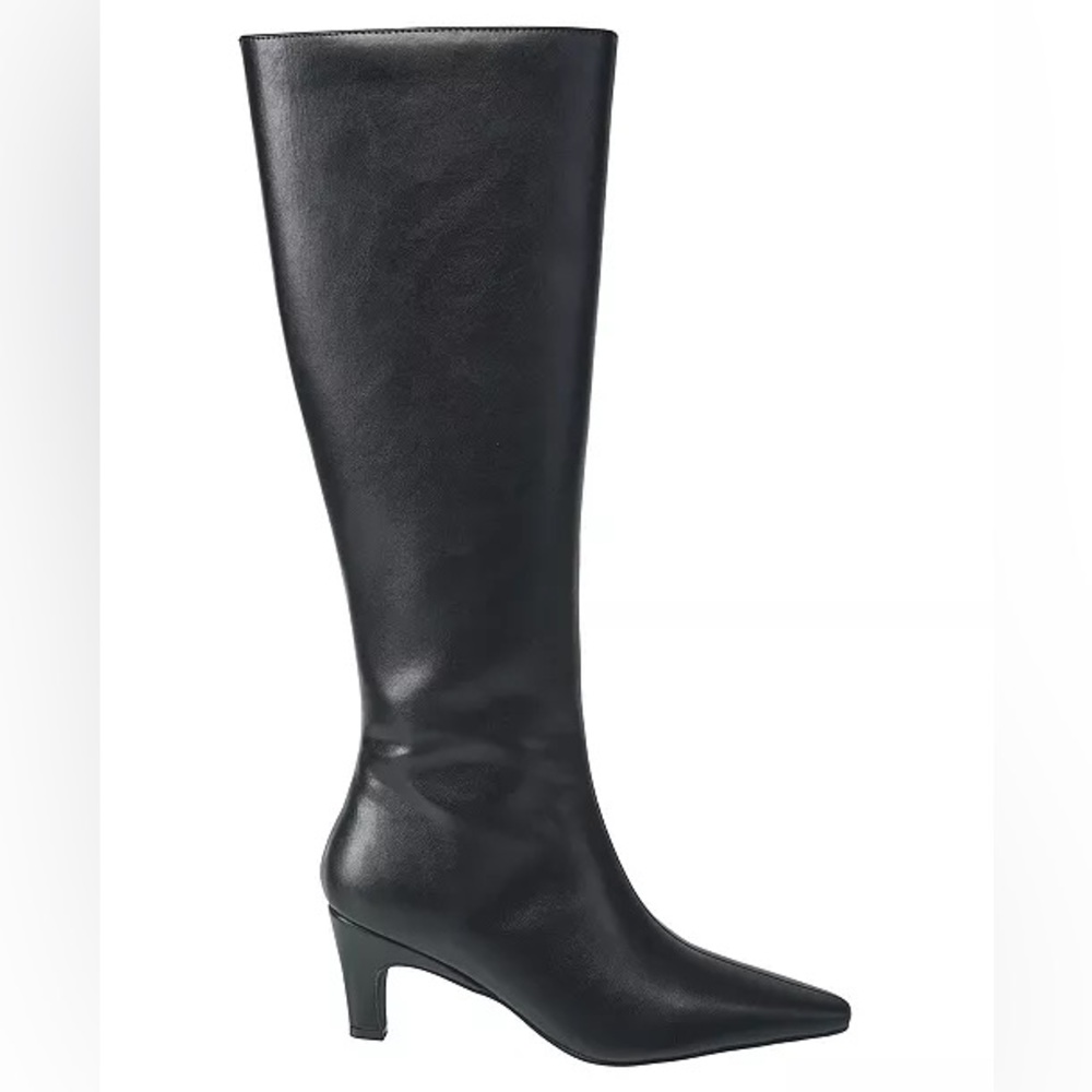 NIB French Connection Black Tall Boots “Becky” - Picture 2 of 5